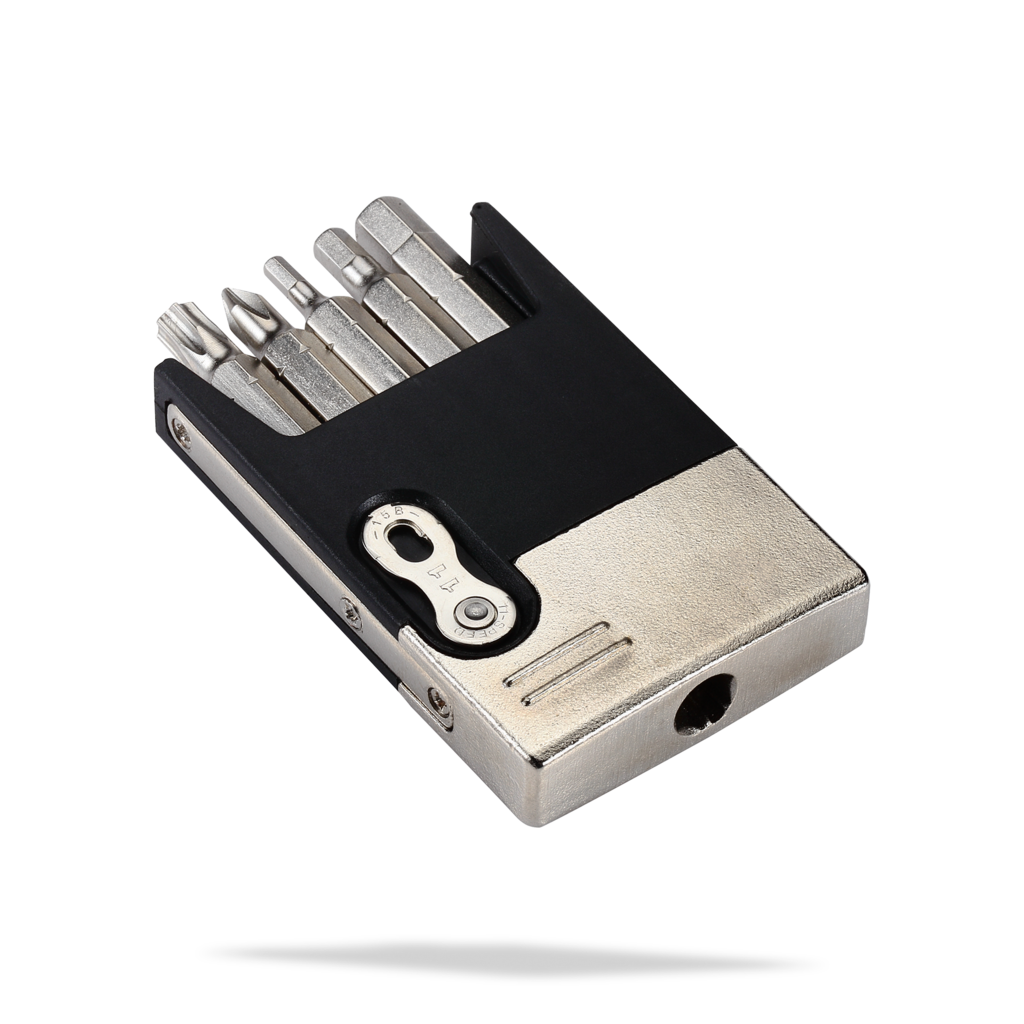 BBB MatchBox Air MultiTool (BTL‑145A) - 12‑Function Cycling Tool with CO₂ Inflator & Bit Storage