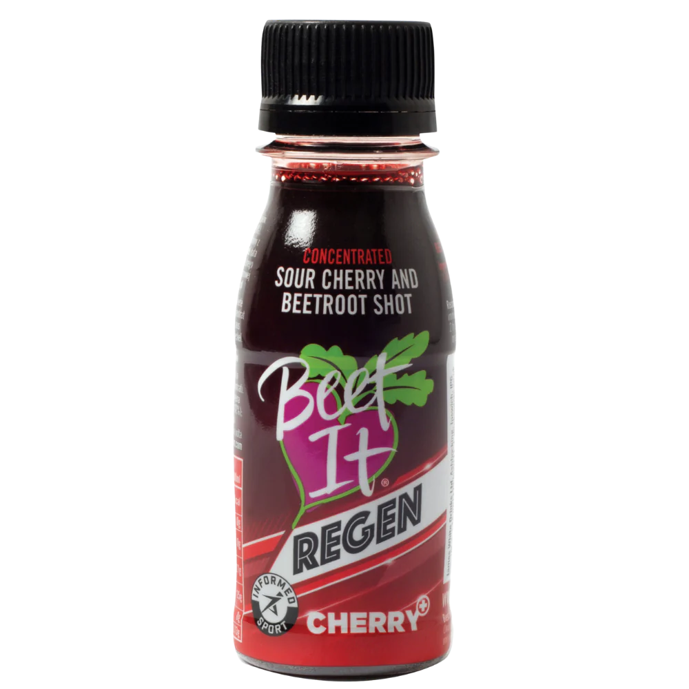 Beet It Regen Cherry+ Shot 70ml - Cherry Beetroot Juice Shot for Precovery & Recovery