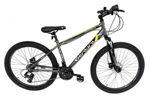 Bentini Diablo 26" Mountain Bike - 14" Alloy Frame, Shimano 21 Speed, Disc Brakes