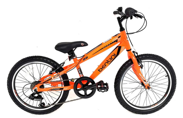 Bentini Storm 20 Inch Kids Mountain Bike | Alloy Frame & Shimano 6-Speed Gears
