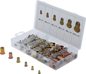 Rivet Nuts Assortment - 150 pcs.