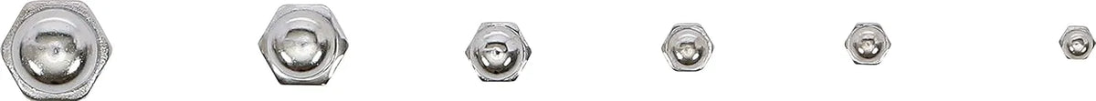 Cap Hex Nut Assortment - 150 pcs