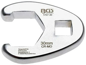 BGS 1757-30 Crowfoot Spanner - 30mm, 1/2" Drive, Alloy Steel