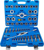 Tap and Die Set, M6 - M24, 45 pcs | GCr15 Steel, Internal & External Threads