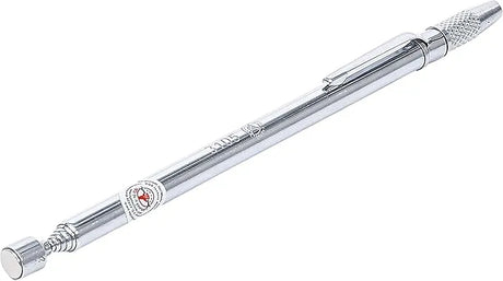 Magnetic Pick-Up Tool, 500 mm Extendable, 0.5 kg Capacity, with Nozzle Cleaner and Clip Holder