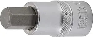Bit Socket, 12.5 mm (1/2") Drive, Internal Hexagon 12 mm, 53 mm Length