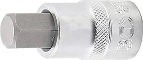 Bit Socket, 53 mm Length, 12.5 mm (1/2") Drive, Internal Hexagon 14 mm