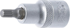 BGS 4355 Bit Socket, 53mm Length, 1/2" Drive, Spline (XZN) M7 | Chrome Vanadium Steel