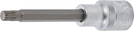 BGS 4361 Bit Socket, 100mm Length, 1/2" Drive, Spline (XZN) M8 | Chrome Vanadium Steel