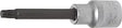 Bit Socket, 100 mm Length, 12.5 mm (1/2") Drive, T-Star (Torx) T40