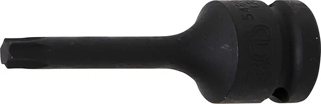 Impact Bit Socket, 75 mm Length, 12.5 mm (12) Drive, T-Star (Torx) T45