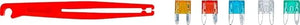 Car Fuse Assortment MINI - 121 pcs