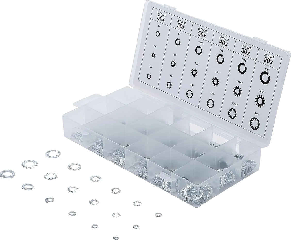 Washer Assortment - 720 pcs