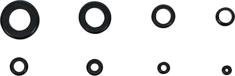 Rubber Grommet Assortment - Metric, 180 Pieces