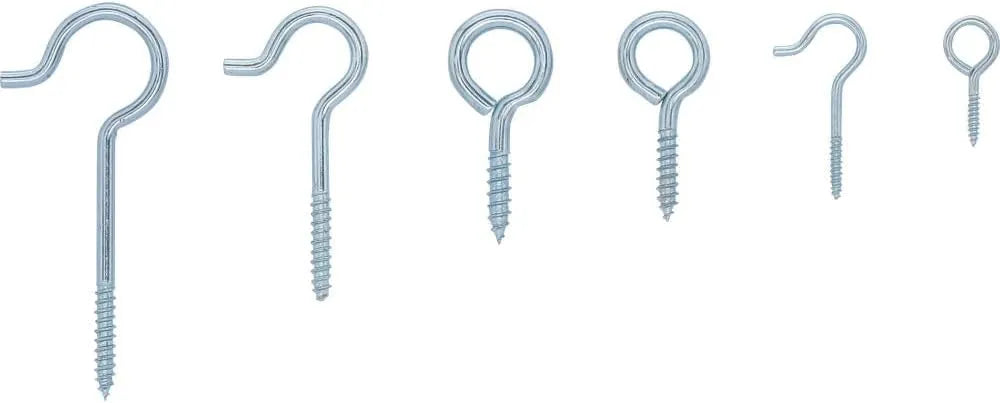 Screw Hook Assortment - 151 pcs