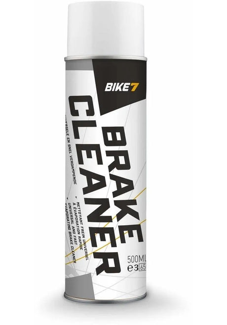 Bike7 Brake Cleaner 500ml | Powerful Dirt, Oil & Brake Dust Remover