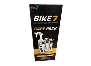 BIKE7 Care Pack - Complete Bicycle Maintenance Kit with Lubricate, Clean & Degrease