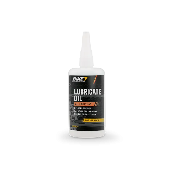 Bike7 Lubricate Oil 150ml - All Conditions Chain Oil for Bikes, Solvent-Free & Non-Sticky