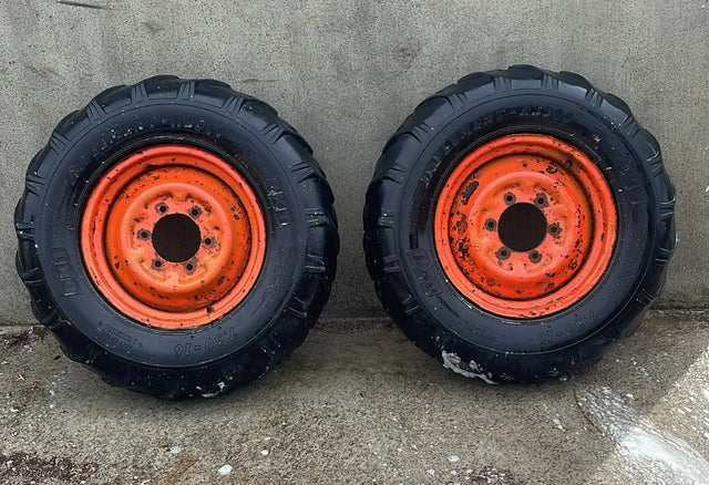 BKT X2 7.5-16 Agri Rim + Tyres 