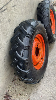 BKT X2 7.5-16 Agri Rim + Tyres 