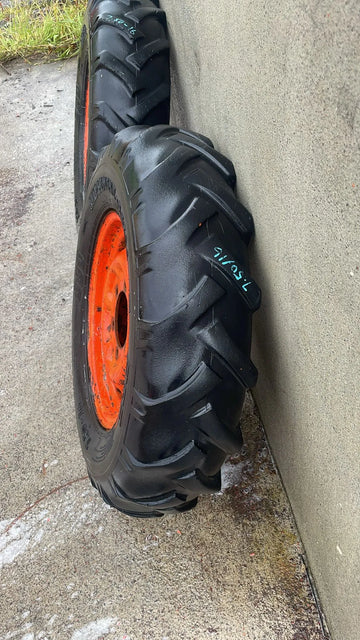BKT X2 7.5-16 Agri Rim + Tyres 