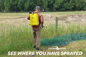 Blu-Mark Dye Spray Indicator for Weed Killer - Accurate Spraying, Reduced Drift - Made in Ireland