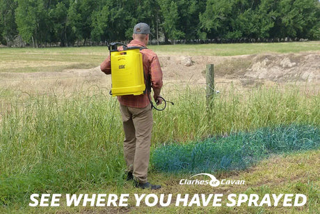 Blu-Mark Dye Spray Indicator for Weed Killer - Accurate Spraying, Reduced Drift - Made in Ireland