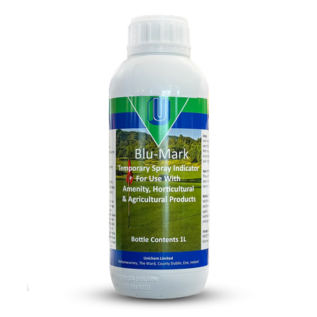 Blu-Mark Dye Spray Indicator for Weed Killer - Accurate Spraying, Reduced Drift - Made in Ireland