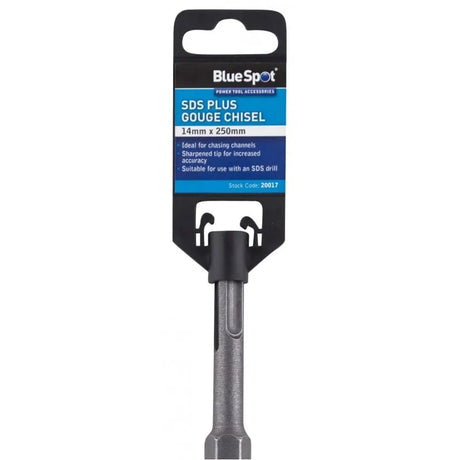 Bluespot Sds Plus Gouge Masonry Gouging Channelling Chisel 20017