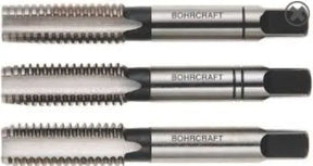 Bohrcraft Hand Tap Set P2177 - Metric M14 × 2 mm (Starter, Second & Plug Tap)