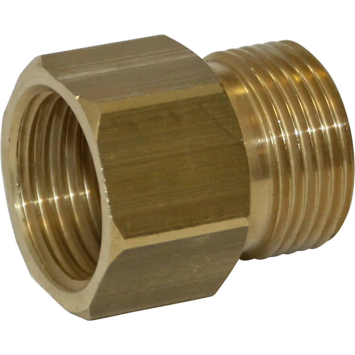 Brass Adaptor 22m Male X 1/2" BSP Fixed Female