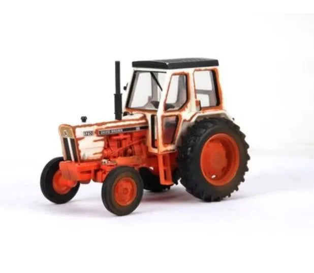 Britains Weathered David Brown 1210 Tractor Model - Authentic 1:32 Scale, Realistic Rust Finish