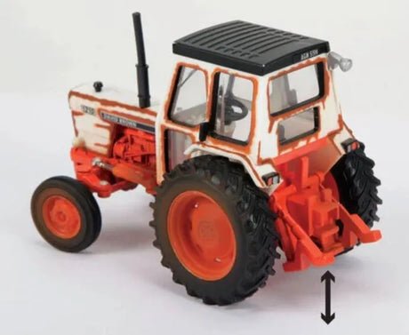 Britains Weathered David Brown 1210 Tractor Model - Authentic 1:32 Scale, Realistic Rust Finish