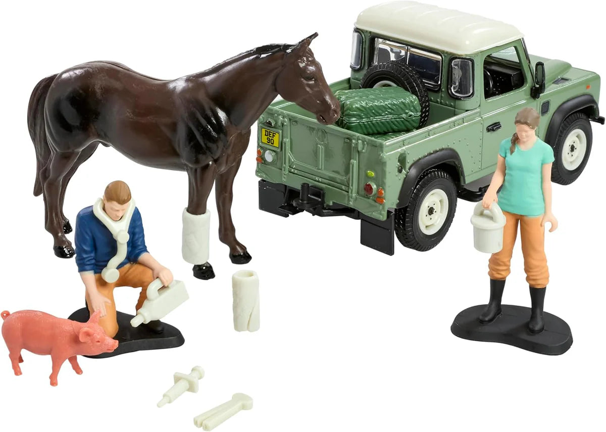 Britains Land Rover Vet Set - 1:32 Scale