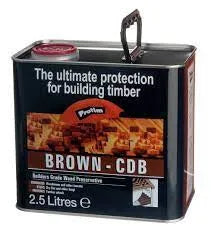 Brown Tinted Wood Preservative 2.5 Litre