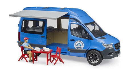 Bruder 02684 Mercedes-Benz Sprinter Camper with Driver - 1:16 Scale Toy Vehicle