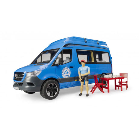 Bruder 02684 Mercedes-Benz Sprinter Camper with Driver - 1:16 Scale Toy Vehicle