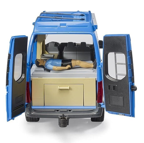 Bruder 02684 Mercedes-Benz Sprinter Camper with Driver - 1:16 Scale Toy Vehicle