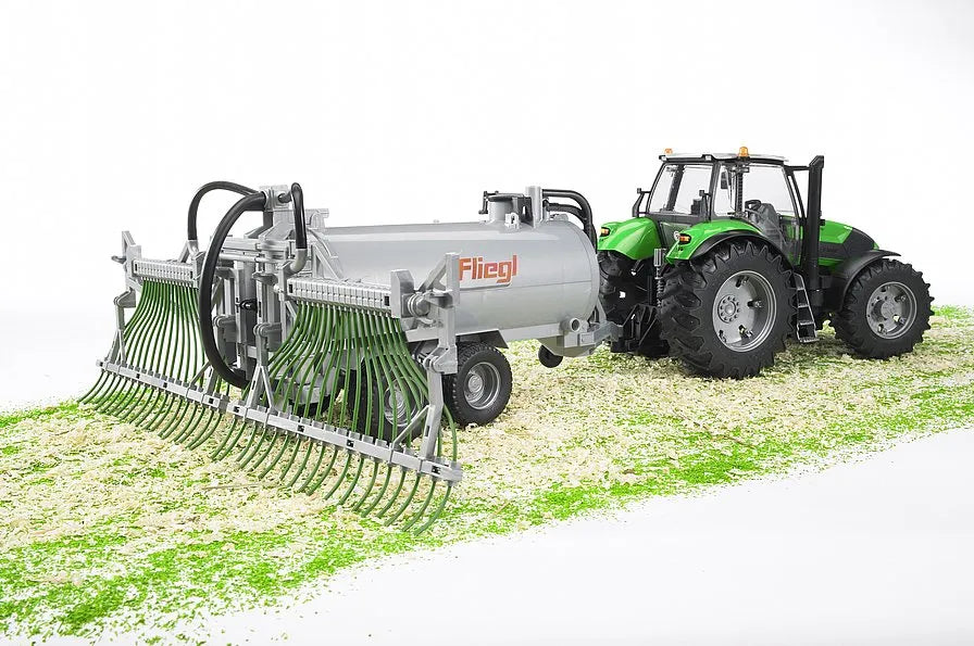 Bruder Fliegl Barrel Tanker with Spread Tubes