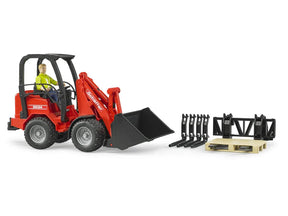 Bruder Schäffer loader with figure and accessories