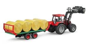 Bruder Bale Trailer with 8 Bales