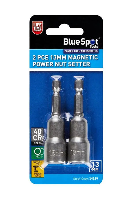Bluespot Magnetic Nut Driver Set 13mm (2-Piece)