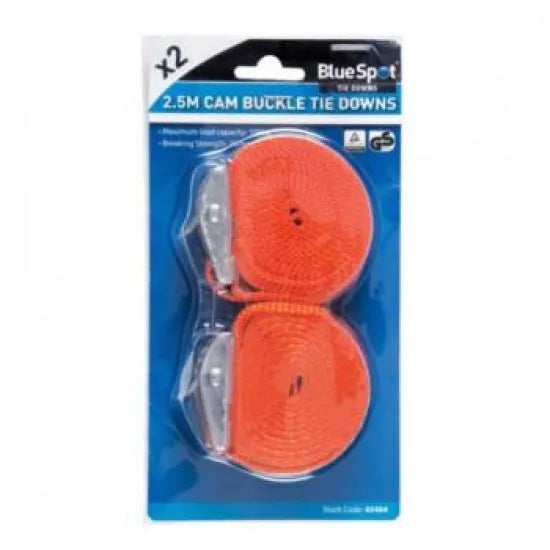 Cam Buckle Tie Down 2pc