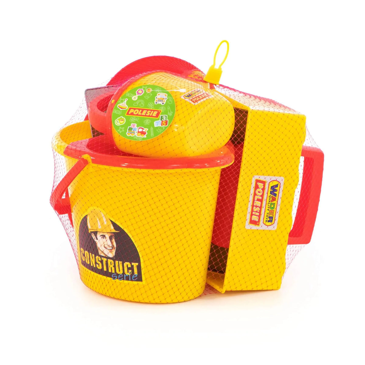 Bucketset Worker ConsTruct - 7-Piece Construction Toy Set