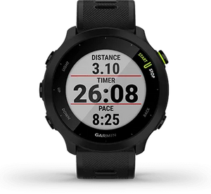 Garmin Forerunner 55 GPS Smartwatch Grey | Lightweight, Long Battery Life, Advanced Training Features