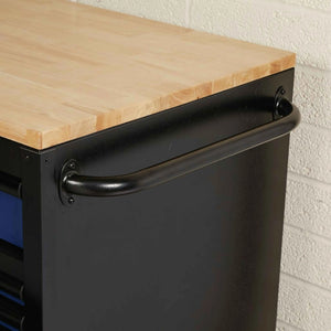 Bunker 10 Drawer Workbench Roller Tool Cabinet 56" Blue