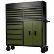 BUNKER 13 Drawer Combined Roller Cabinet and Tool Chest 52" Green