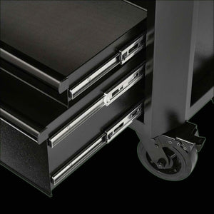 BUNKER 25 Drawer Combined Roller Cabinet and Tool Chest 72" Black