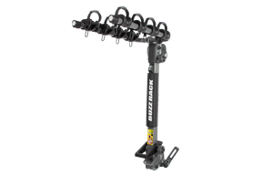 Buzzrack Buffalo 4 Bike Rack - Premium Tow Ball Mounted Carrier for 4 Bikes