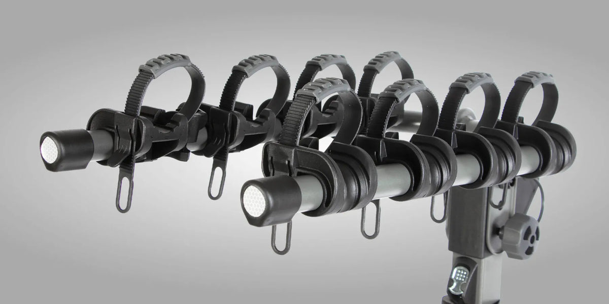 Buzzrack Buffalo 4 Bike Rack - Premium Tow Ball Mounted Carrier for 4 Bikes